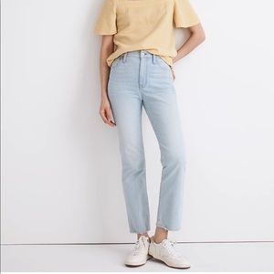 Madewell slim Demi-Boot in Bellmeade Wash size 25